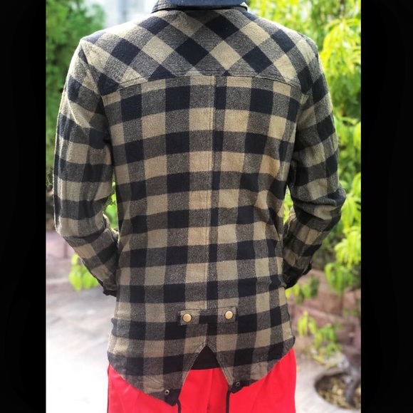 [Smoke Rise] Plade (Green) Button Down Shirt - Picture 3 of 7